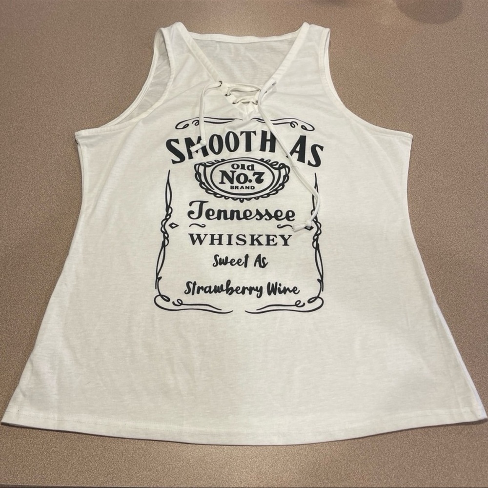 Smooth As Tennessee Whiskey Women's Tank Top large